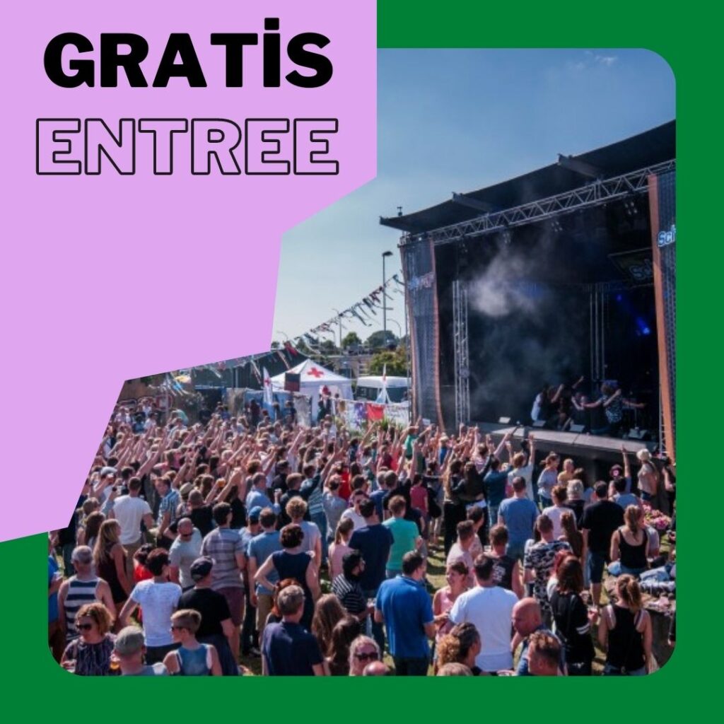 Gratis festival met goede namen